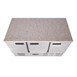 Mostrador frigorífico Polar Serie G mesa mármol 3 puertas 368Ltr