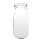 Mini botella leche Olympia cristal 200ml