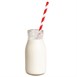 Mini botella leche Olympia cristal 200ml