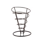 Cucurucho para patatas fritas Olympia negro