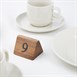 Números para mesa Olympia madera 1-10