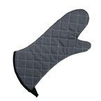 Manopla para horno Vogue retardante fuego color carbón 43cm