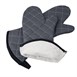 Manopla para horno Vogue retardante fuego color carbón 43cm