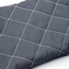 Manopla para horno Vogue retardante fuego color carbón 43cm
