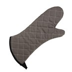 Manopla para horno Vogue retardante fuego color marrón 43cm
