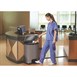 Cubo Rubbermaid Slim Jim acero inoxidable pedal al frente 50Ltr