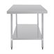 Mesa de cocina Vogue acero inoxidable 1800(An)mm