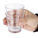 Vaso bajo apilable Olympia vidrio endurecido 200ml