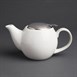 Tetera Olympia Cafe blanca de 510ml