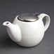 Tetera Olympia Cafe blanca de 510ml