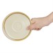 Plato para tazas de café capuchino Olympia Kiln Arena 140mm