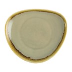 Platos triangulares Olympia Kiln musgo 165mm
