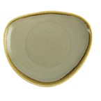 Platos triangulares Olympia Kiln musgo 230mm