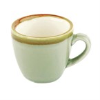 Tazas de café espresso Olympia Kiln Musgo 85ml