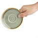 Platito para tazas de café espresso Olympia Kiln musgo 115mm