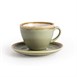 Tazas de café con leche Olympia Kiln Musgo 230ml