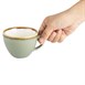Tazas de café con leche Olympia Kiln Musgo 230ml