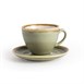 Plato para tazas de café capuchino Olympia Kiln Musgo 140mm