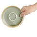 Plato para tazas de café capuchino Olympia Kiln Musgo 140mm