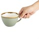 Tazas de café capuchino Olympia Kiln Musgo 340ml