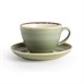 Platito para tazas de café capuchino Olympia Kiln musgo 160mm