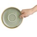 Platito para tazas de café capuchino Olympia Kiln musgo 160mm