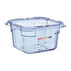 Contenedor hermético GN1/6 Araven azul 100mm