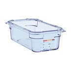 Contenedor hermético GN1/4 Araven azul 100mm