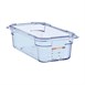 Contenedor hermético GN1/4 Araven azul 100mm