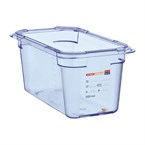 Contenedor hermético GN1/4 Araven azul 150mm