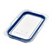 Tapa de contenedor hermético Araven azul GN1/4