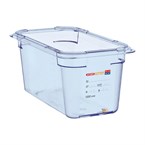 Contenedor hermético GN1/3 Araven azul 150mm