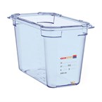 Contenedor hermético GN1/3 Araven azul 200mm