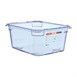 Contenedor hermético GN1/2 Araven azul 150mm