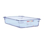 Contenedor hermético GN1/1 Araven azul 100mm