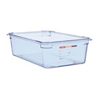 Contenedor hermético GN1/1 Araven azul 150mm