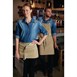 Delantal con peto Chef Works Austin denim natural