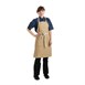 Delantal con peto Chef Works Austin denim natural