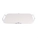 Bandeja piedra rectangular para pizza con soporte metal