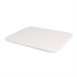 Bandeja piedra rectangular para pizza con soporte metal