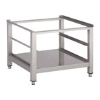 Soporte lavavajillas con estante Gastro M acero inoxidable 600x600mm
