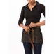 Delantal corto Chef Works Memphis negro