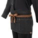 Delantal corto Chef Works Memphis negro