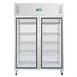 Armario frigorífico Polar Serie G 1200Ltr dos puertas de vidrio