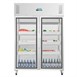 Armario frigorífico Polar Serie G 1200Ltr dos puertas de vidrio