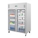 Armario frigorífico Polar Serie G 1200Ltr dos puertas de vidrio