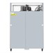 Armario frigorífico Polar Serie G 1200Ltr dos puertas de vidrio