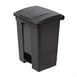 Cubo de basura a pedal Jantex negro 65Ltr