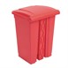 Cubo de basura a pedal Jantex rojo 45Ltr