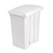 Cubo de basura a pedal Jantex blanco 65Ltr